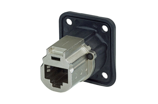 RJ45 CAT6A etherCON hun chassis gjennomføring, IP65