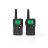 Nedis Walkie Talkie-sett med lader (opptil 10 km)
