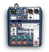 Soundcraft Notepad 5-kanals skrivebordsmikser med USB