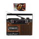 Studio 57 Kassettspiller m. FM & Bluetooth, Brun + Kassettbånd