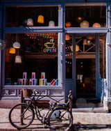 Neonskilt "Coffee Open"