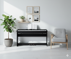 Grooveland P22 Pianopakke (Svart)
