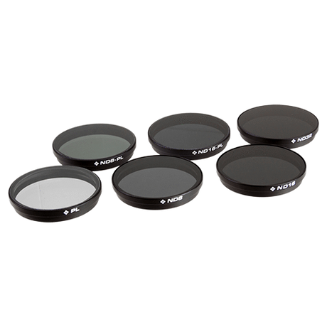PolarPro 6-Pack DJI Osmo/Osmo+ Inspire1 (X3 og Z3)-kamera