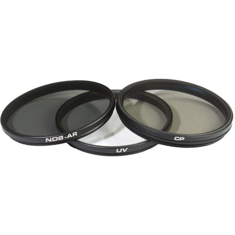 PolarPro 3-Pack, DJI Inspire 2 (X7/X5S/X5R/X5) UV-, CP- og ND8-filtre