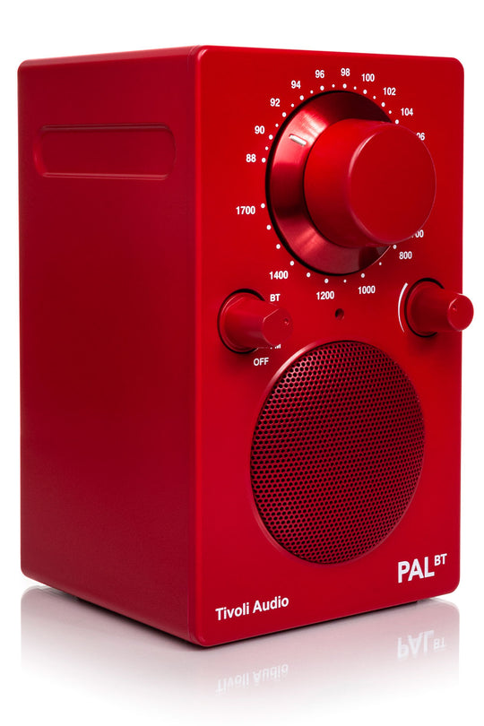Tivoli Audio PAL BT Bluetooth høyttaler (rød)