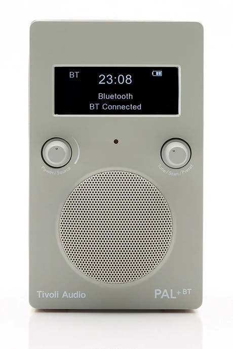 Tivoli Audio PAL+BT DAB+/Bluetooth Høyttaler (Grå) NY