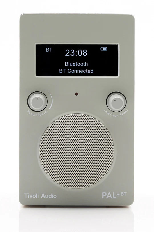 Tivoli Audio PAL+BT DAB+/Bluetooth Høyttaler (Grå) NY
