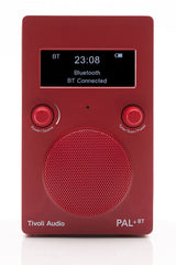 Tivoli Audio PAL+BT DAB+/Bluetooth Høyttaler (Rød) NY