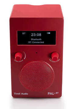 Tivoli Audio PAL+BT DAB+/Bluetooth Høyttaler (Rød) NY