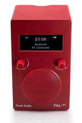 Tivoli Audio PAL+BT DAB+/Bluetooth Høyttaler (Rød) NY