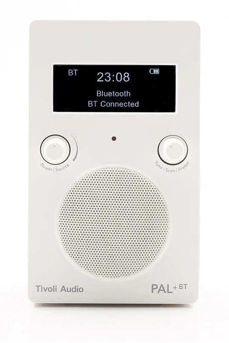 Tivoli Audio PAL+BT DAB+/Bluetooth Høyttaler (Hvit) NY