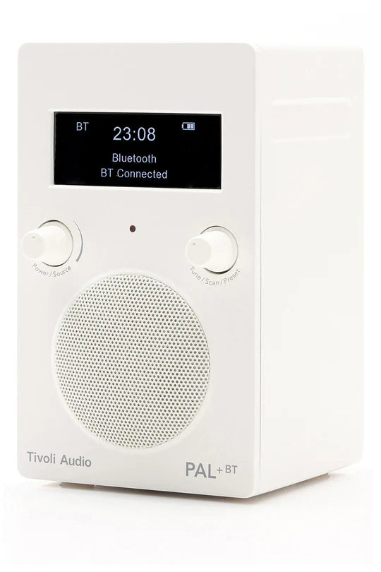 Tivoli Audio PAL+BT DAB+/Bluetooth Høyttaler (Hvit) NY