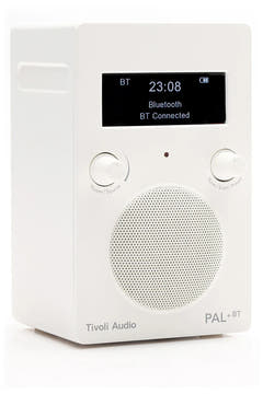 Tivoli Audio PAL+BT DAB+/Bluetooth Høyttaler (Hvit) NY