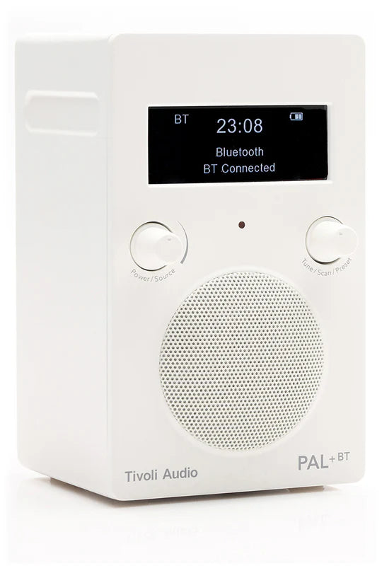 Tivoli Audio PAL+BT DAB+/Bluetooth Høyttaler (Hvit) NY