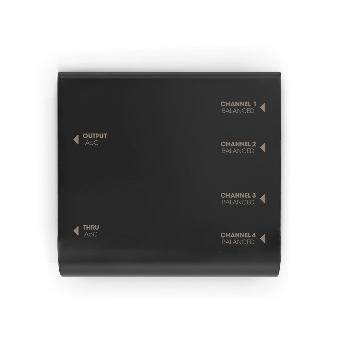 Palmer AoC Box XLRf - Audio over Cat-boks fra etherCON til 4 x XLR hunn