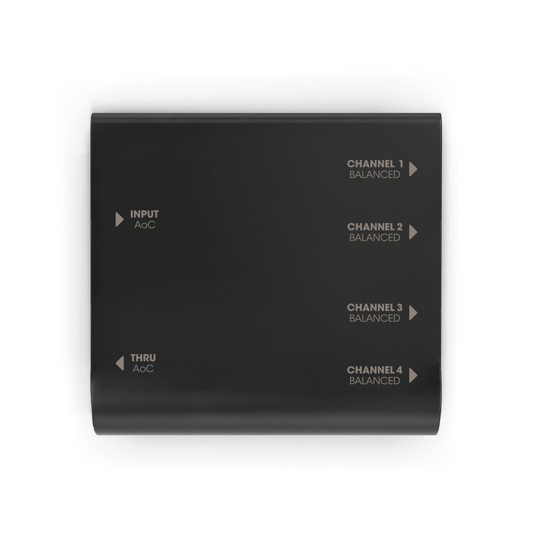 Palmer AoC Box XLRm - Audio over Cat-boks fra etherCON til 4 x XLR hann