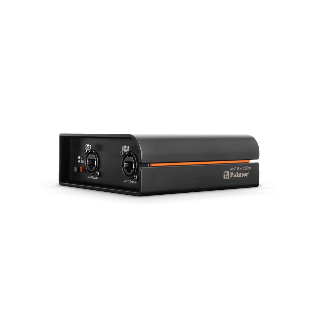 Palmer AoC Box XLRm - Audio over Cat-boks fra etherCON til 4 x XLR hann
