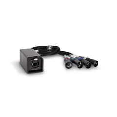 Palmer AoC Loom XLRm - Audio over Cat-kabel fra etherCON til 4 x XLR hann