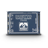 Palmer DUETTO - Nano-mikser for gitarer og linjesignaler