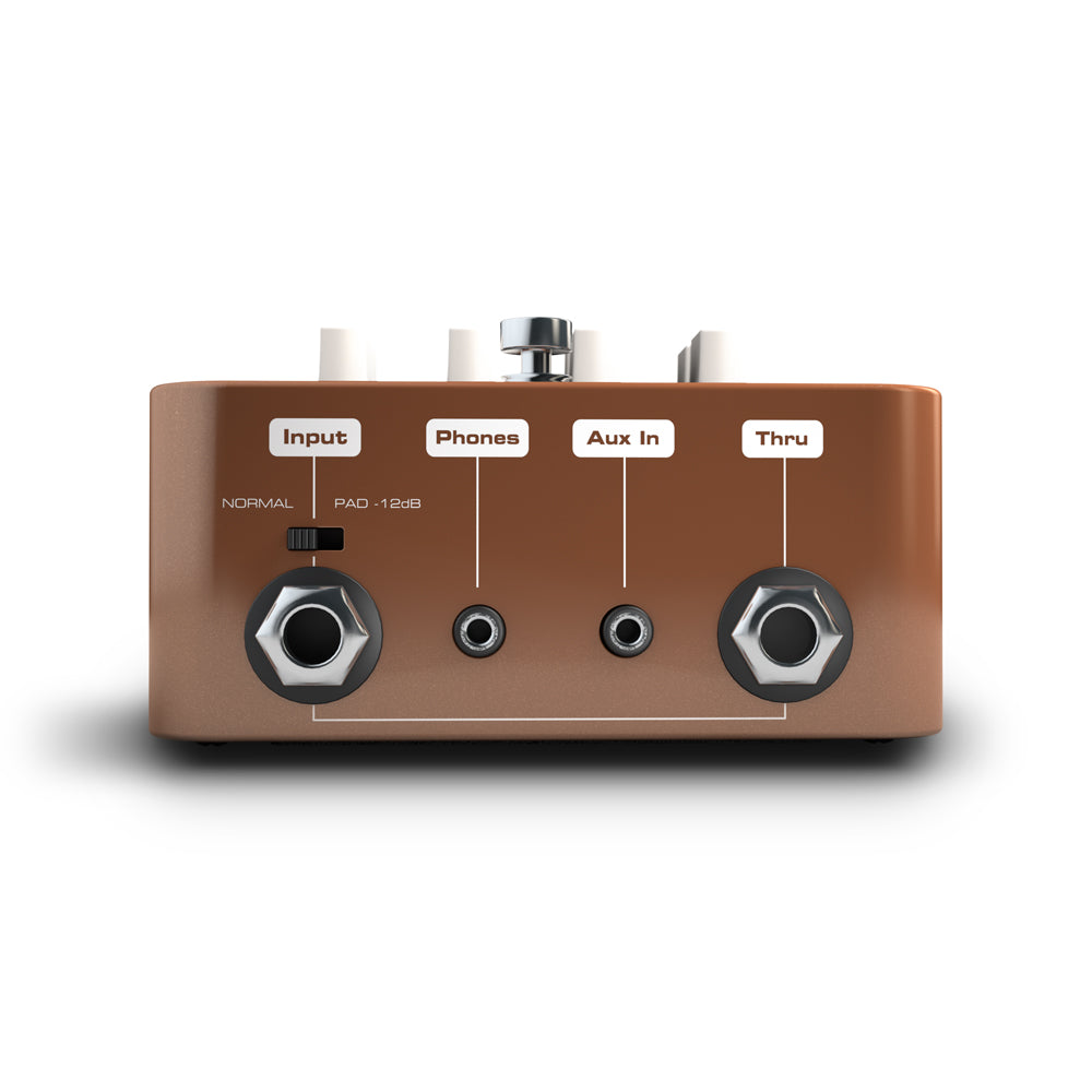 Palmer POCKET AMP ACOUSTIC – Bærbar forforsterker for akustiske strengeinstrumenter