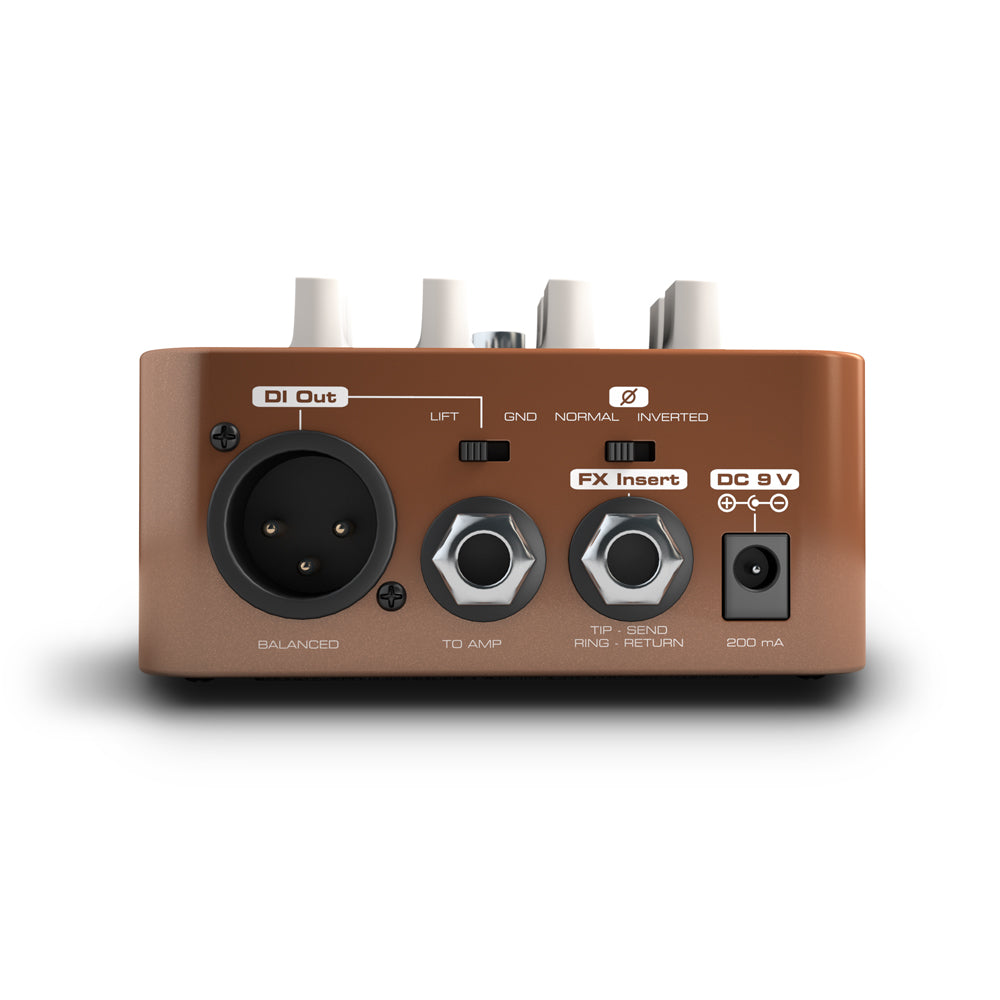 Palmer POCKET AMP ACOUSTIC – Bærbar forforsterker for akustiske strengeinstrumenter