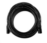 CAT7 til CAT7 metallhus svart/50m