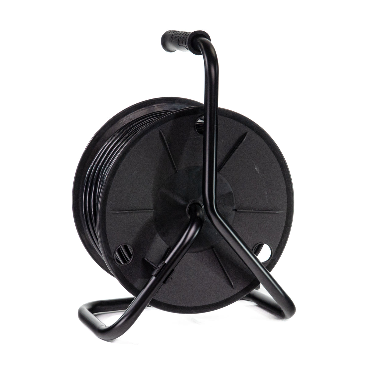 Perfex CAT7 kabeltrommel (SVART) 30m