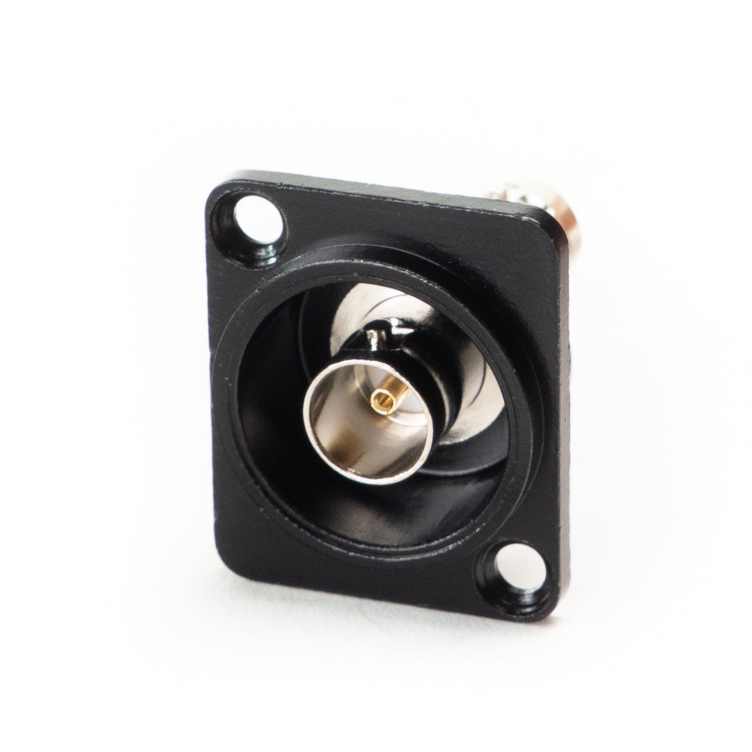 Perfex BNC D-type kontakt Plugg (Svart)
