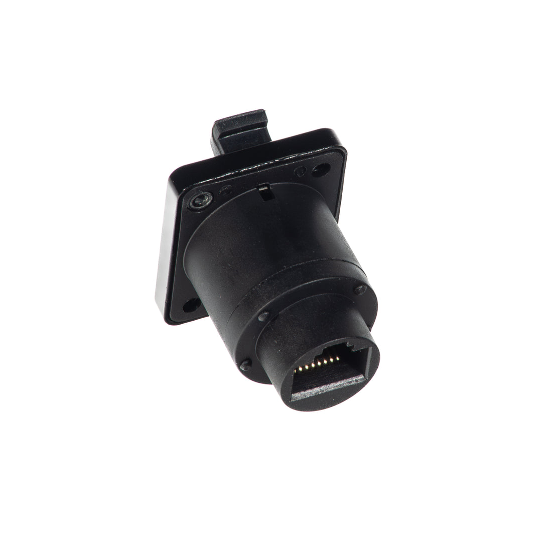 Perfex RJ45 Chassis Stikk (Sort)