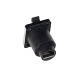 Perfex RJ45 Chassis Stikk (Sort)