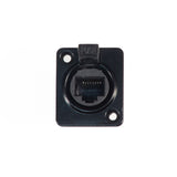 Perfex RJ45 Chassis Stikk (Sort)
