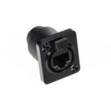 Perfex RJ45 Chassis Stikk (Sort)