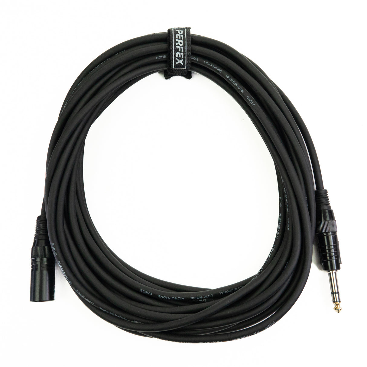 Perfex XLR hann til balansert jack (10m)