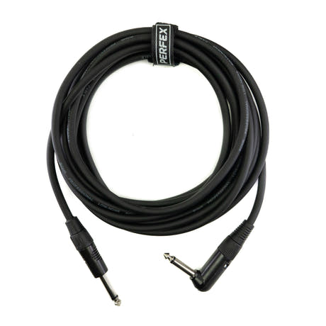 Perfex vinkeljack til rett jack-kabel (5m)