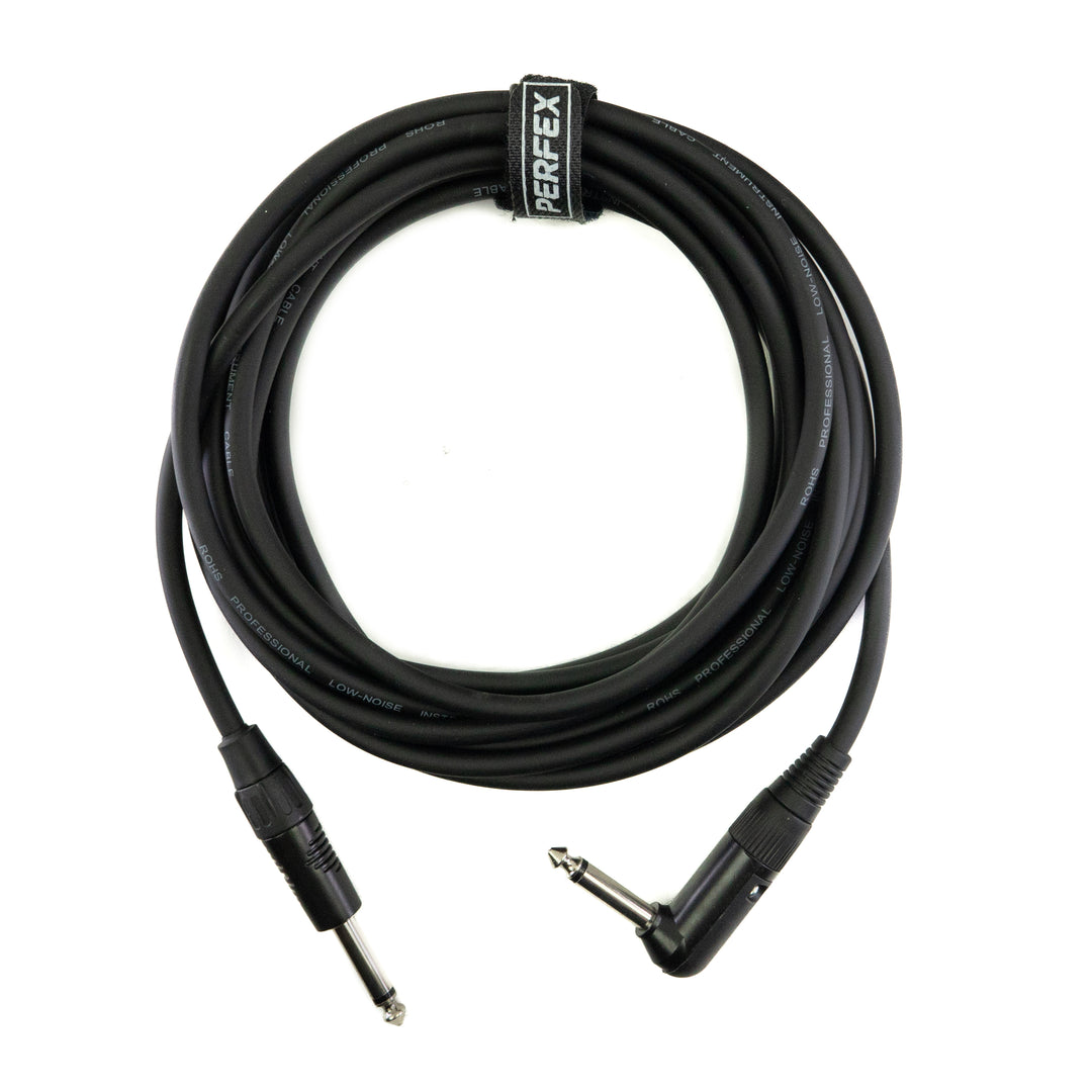 Perfex vinkeljack til rett jack-kabel (5m)