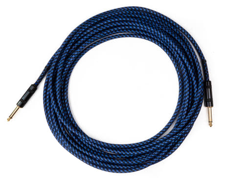 Perfex Jack Kabel (Svart/Blå) (7,5m)