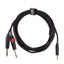 Perfex 2x jack til 3,5mm minijack-kabel (3m)