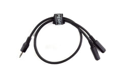 Perfex 3,5mm hodetelefon splitterkabel (0,5m)