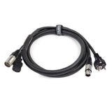 Perfex Schuko & XLR Kombikabel (Audio, 1,5m)