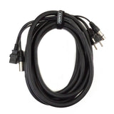 Perfex XLR & IEC strømkabel (Lyd, 5m)