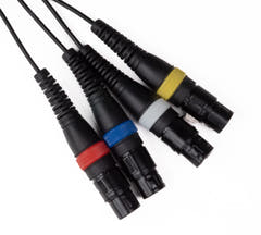 Par-4 multicore XLR hann til XLR hunn (3m)