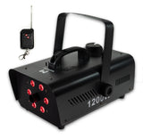 Marconi 1200W 6 LED Røykmaskin