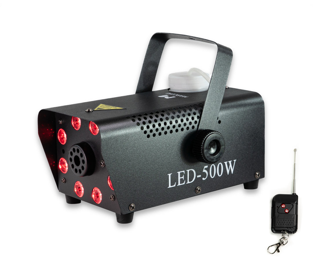 Marconi Full RGB Røykmaskin (500 W, Sort)