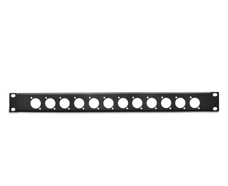 Perfex rackpanel 1 unit for 12 (D-Type)