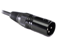 Perfex XLR hann til jack (10m)