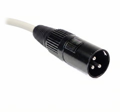 Perfex DMX Kabel 3-Pin (1,5m - Hvit)