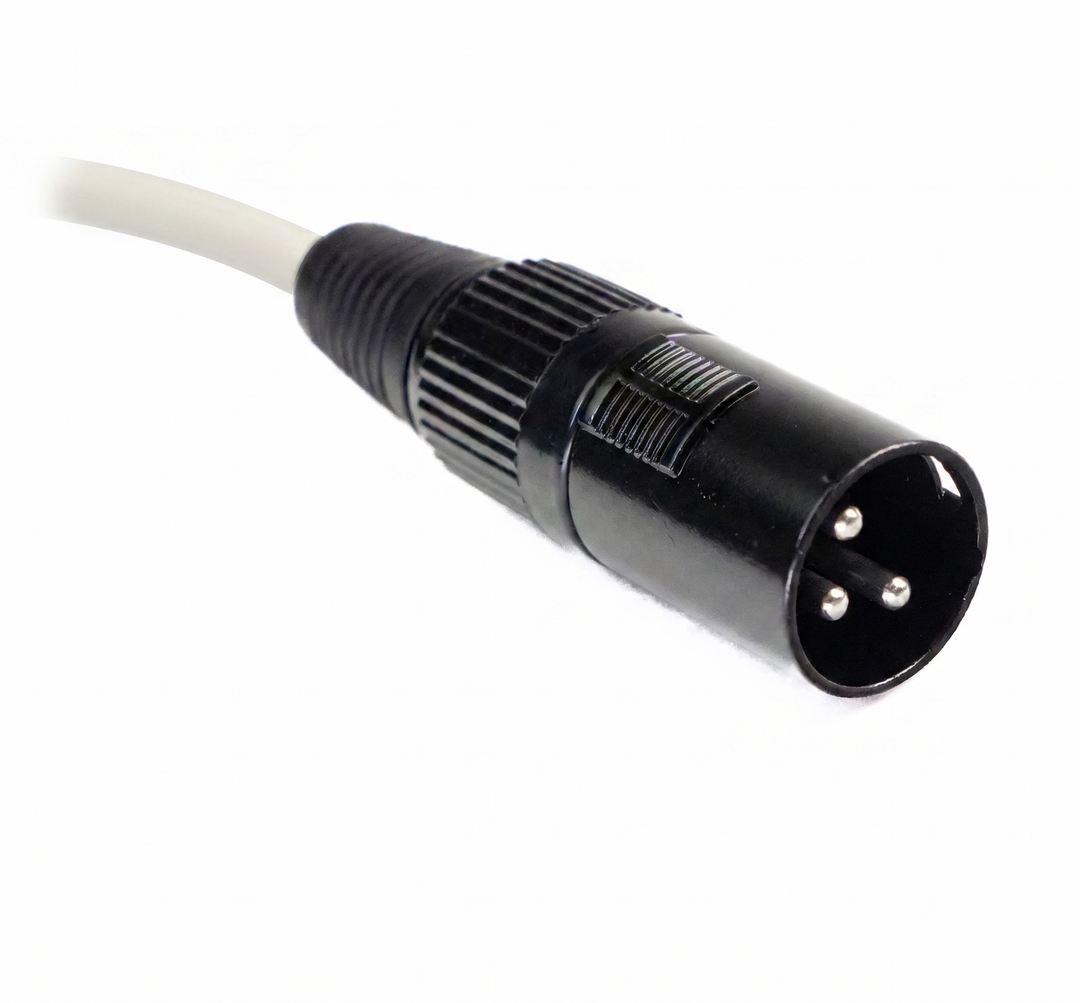 Perfex DMX Kabel 3-Pin (1,5m - Hvit)