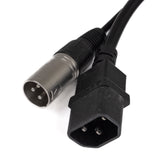 Perfex IEC & XLR multikabel (DMX, 5m)