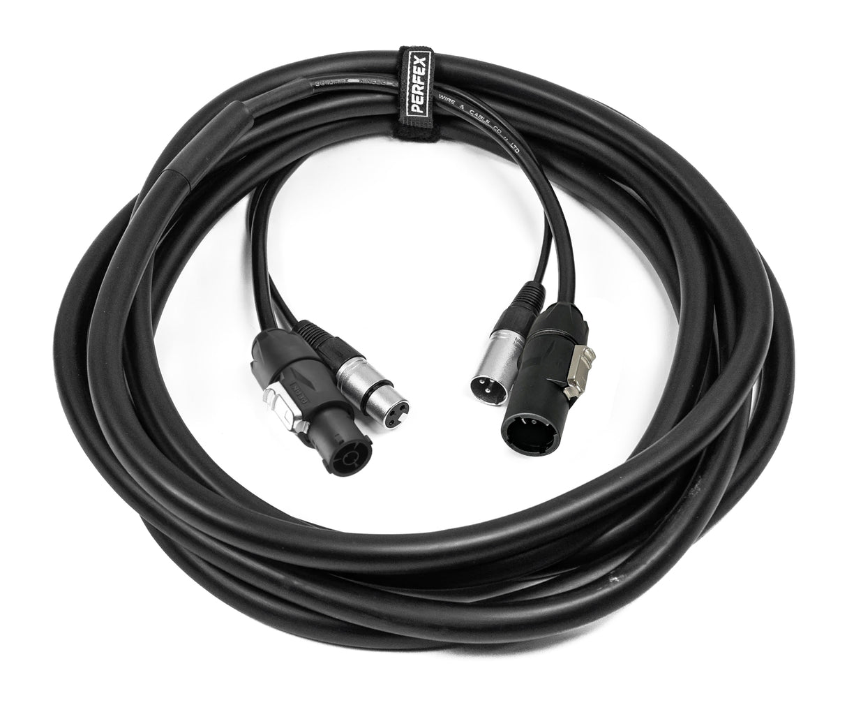 Perfex True1 & XLR Kombikabel (DMX, 5m)