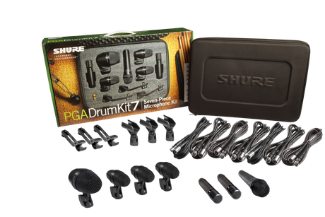 Shure PGA Drumkit 7 trommemikrofonpakke
